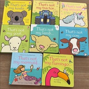 Usborne That’s Not My... Lot of 8 Books Collection